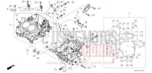 CARTER MOTEUR CRF1100A4P de 2023